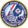 U.S. Coast Guard Auxiliary Government Affairs Logo